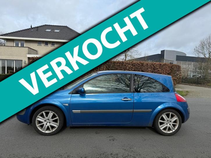 Renault Mégane 1.6-16V Privilège Luxe RIJDT PRIMA, Auto's, Renault, Bedrijf, Te koop, Mégane, ABS, Airbags, Airconditioning, Boordcomputer