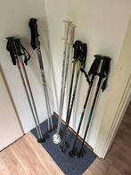 Ski stokken 2 maten, Sport en Fitness, Skiën en Langlaufen, Stokken, 100 tot 140 cm, Zo goed als nieuw, Ophalen