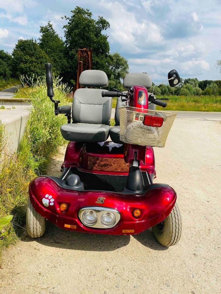 Scootmobiel duo, Diversen, Brommobielen en Scootmobielen, Zo goed als nieuw, Ophalen