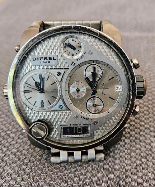 Diesel DZ7247 Chronograph Big Daddy Horloge, Sieraden, Tassen en Uiterlijk, Horloges | Heren, Gebruikt, Polshorloge, Overige merken