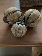 Houten decoratie ballen, Ophalen of Verzenden, Zo goed als nieuw