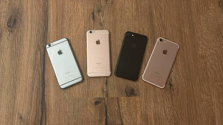 Apple iPhone Partij, Telecommunicatie, Mobiele telefoons | Apple iPhone, Gebruikt, 64 GB, Ophalen of Verzenden