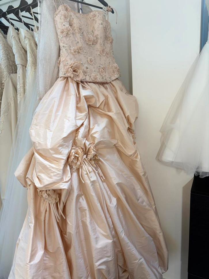 Bruidsmode, Kleding | Dames, Trouwkleding en Trouwaccessoires, Nieuw, Trouwjurk, Roze, Ophalen of Verzenden