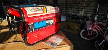 Kraftworks  aggregaat 2.2 KW benzine Nieuw in doos. OP= OP  beschikbaar voor biedingen