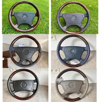 Mercedes stuur hout w124 w140 W202 R129 W126 W201 zebrano beschikbaar voor biedingen
