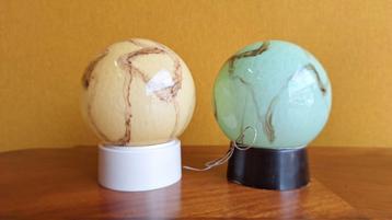 Vintage Art Deco Thaburlampen Set beschikbaar voor biedingen