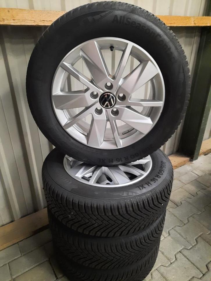 ZGAN 16 inch velgen 5×112 VW CADDY PASSAT AUDI SEAT SKODA, Auto-onderdelen, Banden en Velgen, Banden en Velgen, All Season, 16 inch