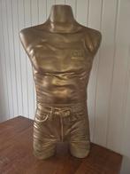Goudkleurige Mannequin Torso, Hobby en Vrije tijd, Kostuums, Theaterbenodigdheden en LARP, Ophalen, Zo goed als nieuw