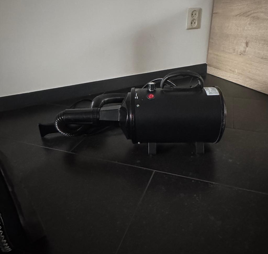 Hondenfohn /waterblazer zwart, Dieren en Toebehoren, Honden-accessoires, Zo goed als nieuw, Ophalen