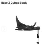 CYBEX Base Z Black, Kinderen en Baby's, Autostoeltjes, Ophalen, Zo goed als nieuw
