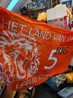 grote oranje vlag het land van de big 5, Diversen, Vlaggen en Wimpels, Ophalen of Verzenden, Zo goed als nieuw