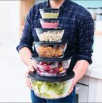tupperware clear kommen set 6 delig nieuw, Ophalen of Verzenden, Nieuw, Bak of Kom