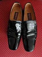 MANZ " ZWARTE  LAKSCHOENEN  zijn MT 8.5 in Zwart, Kleding | Heren, Schoenen, Verzenden, Zo goed als nieuw, Zwart, MANZ"