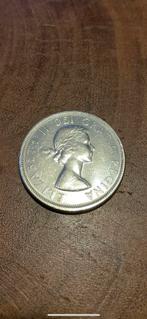 Zilveren Canada dollar, Postzegels en Munten, Edelmetalen en Baren, Ophalen of Verzenden, Zilver