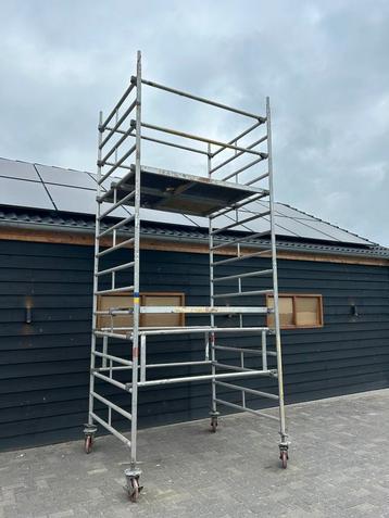 Layher ALU Rolsteiger 150x180cm (6m werkhoogte) beschikbaar voor biedingen