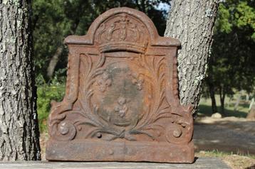 Brocante - Fraaie antieke haardplaten! beschikbaar voor biedingen