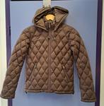Aspesi kaki groen gewatteerd jacket winterjas XS nr 47082, Aspesi, Aspesi, Bruin, .