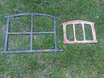2 oude stalramen, Doe-het-zelf en Verbouw, Glas en Ramen, Ophalen of Verzenden, Gebruikt, Minder dan 80 cm, Minder dan 80 cm