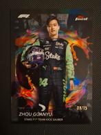 Topps finest rare 214 zhou guanyu kaart 08/15, Ophalen of Verzenden, Nieuw, Losse kaart
