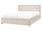 Bed met opbergruimte 160x200 japandi Richmond, Ophalen, Tweepersoons, Zo goed als nieuw, 200 cm
