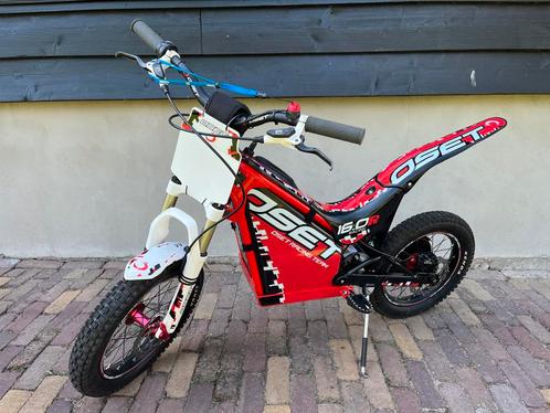 Oset 16” trialbike kids 5-8 jaar (z.g.a.n. = demo), Fietsen en Brommers, Fietsen | Crossfietsen en BMX, Zo goed als nieuw, 16 tot 20 inch