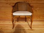 stoel 'Rotan' stijl., Huis en Inrichting, Stoelen, Ophalen, Bruin, Riet of Rotan, Zo goed als nieuw