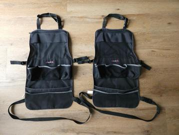 Twee Munchkin organizers autostoel kinderwagen zwart beschikbaar voor biedingen