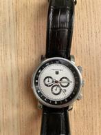 Mooi horloge Profuomo heren, Overige merken, Leer, Staal, Polshorloge