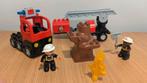 Duplo Brandweerwagen Set, Ophalen of Verzenden, Zo goed als nieuw, Complete set, Duplo