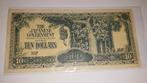 UNC. Oude Bankbilet 10 Dollars.Japanse bezetting van, Postzegels en Munten, Bankbiljetten | Azië, Ophalen of Verzenden, Zuidoost-Azië