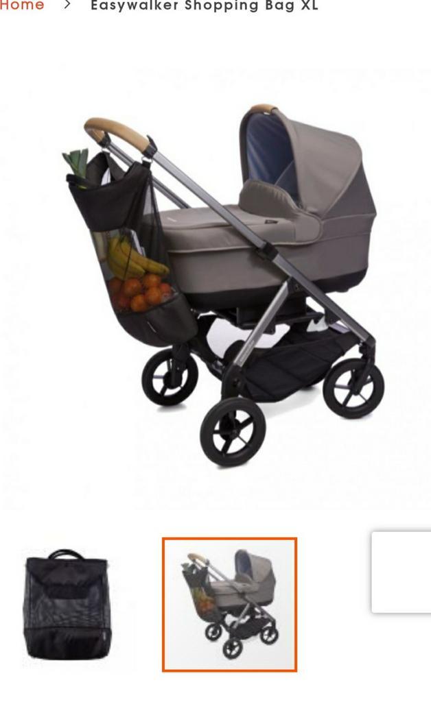 Grote Boodschappentas voor Kinderwagen - Handig!, Fietsen en Brommers, Fietsaccessoires | Fietstassen, Ophalen of Verzenden