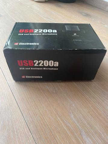sE Electronics USB 2200a microfoon beschikbaar voor biedingen