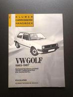 VW Golf 1983-1987 Kluwer technisch Carrosserie handboek., Ophalen of Verzenden