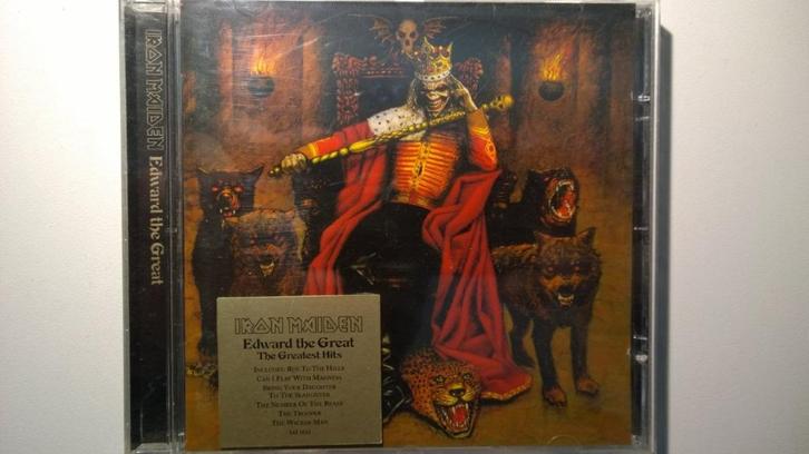 Iron Maiden - Edward The Great (The Greatest Hits), Cd's en Dvd's, Cd's | Hardrock en Metal, Zo goed als nieuw, Ophalen of Verzenden