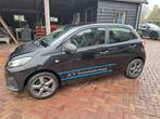 Peugeot 108 1.0 12V E-vti 51KW 5DR 2015 Zwart, Auto's, Voorwielaandrijving, 4 stoelen, Zwart, Origineel Nederlands