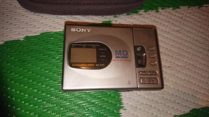 Sony Walkman Minidisc Recorder (MZ - R35), Audio, Tv en Foto, Walkmans, Discmans en Minidiscspelers, Minidisc-recorder, Ophalen of Verzenden