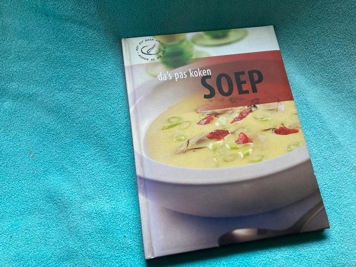 🍲 Da's pas koken - Soep, Boeken, Kookboeken, Zo goed als nieuw, Overige gebieden, Ophalen of Verzenden