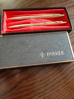 Parker gouden pennenset., Verzamelen, Pennenverzamelingen, Ophalen of Verzenden, Zo goed als nieuw, Vulpen, Parker