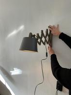 Uittrekbare Muurlamp - Industrieel Design, Huis en Inrichting, Lampen | Wandlampen, Ophalen of Verzenden, Gebruikt, Metaal