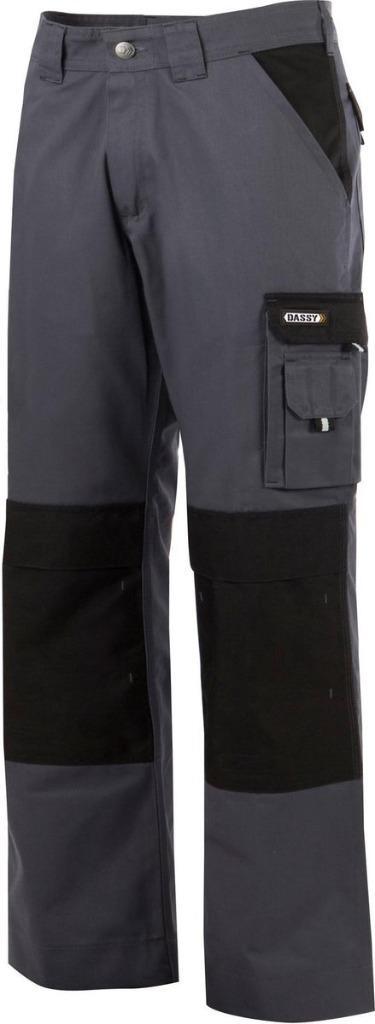 Dassy werkbroek Boston grijs/zwart maat 60 nieuw, Tuin en Terras, Werkkleding, Nieuw, Heren, Broek, Ophalen of Verzenden