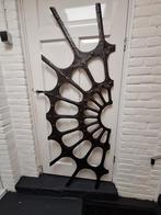 Vintage wanddecoratie metaal, Ophalen, Zo goed als nieuw