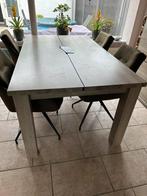 LAATSTE KANS MOET WEG Stevige eettafel met dikke poten, Ophalen, Gebruikt, 50 tot 100 cm, Vijf personen of meer