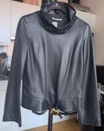 Georges Rech leren shirt maat S/M, Zwart, Ophalen of Verzenden, Zo goed als nieuw, Maat 36 (S)
