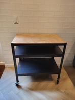 roltafel / keukeneiland / werkbank BROR, Huis en Inrichting, Ophalen, Gebruikt, Zwart, 50 tot 100 cm