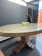 Tafel, Huis en Inrichting, Tafels | Eettafels, Ophalen, 100 tot 150 cm, Zo goed als nieuw, Vijf personen of meer