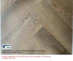 79,20m2 Visgraat Plak Pvc Winter Eik 2,5mm dik 20pak = €1195, Nieuw, Bruin, 75 m² of meer, Laminaat