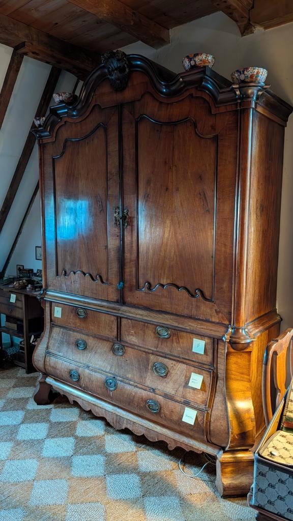 mahonie houten buik kabinet, Antiek en Kunst, Antiek | Meubels | Kasten, Ophalen