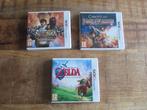 3 x nintendo 3DS game Samurai Warriors Zelda Street Fighter, Vechten, 1 speler, Ophalen of Verzenden, Zo goed als nieuw
