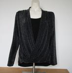 Nr.182: Leuke glimmende Top van Fos Amsterdam maat XL zwart, Kleding | Dames, Tops, Fos Amsterdam, Zwart, Maat 46/48 (XL) of groter