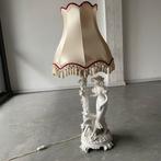 Porcelain Capodimonte vintage vloerlamp wit jaren italy, Ophalen